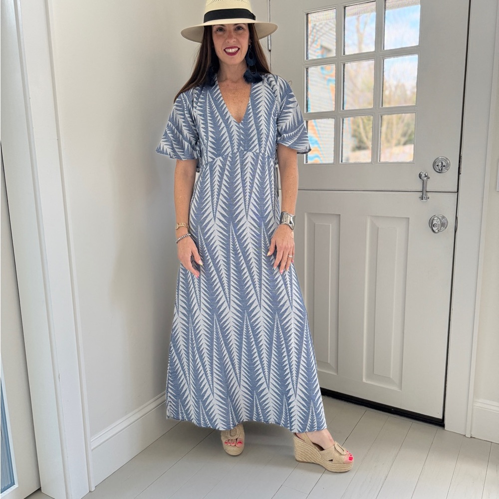 NEW Pearl & Caviar Open Back Maxi Dress